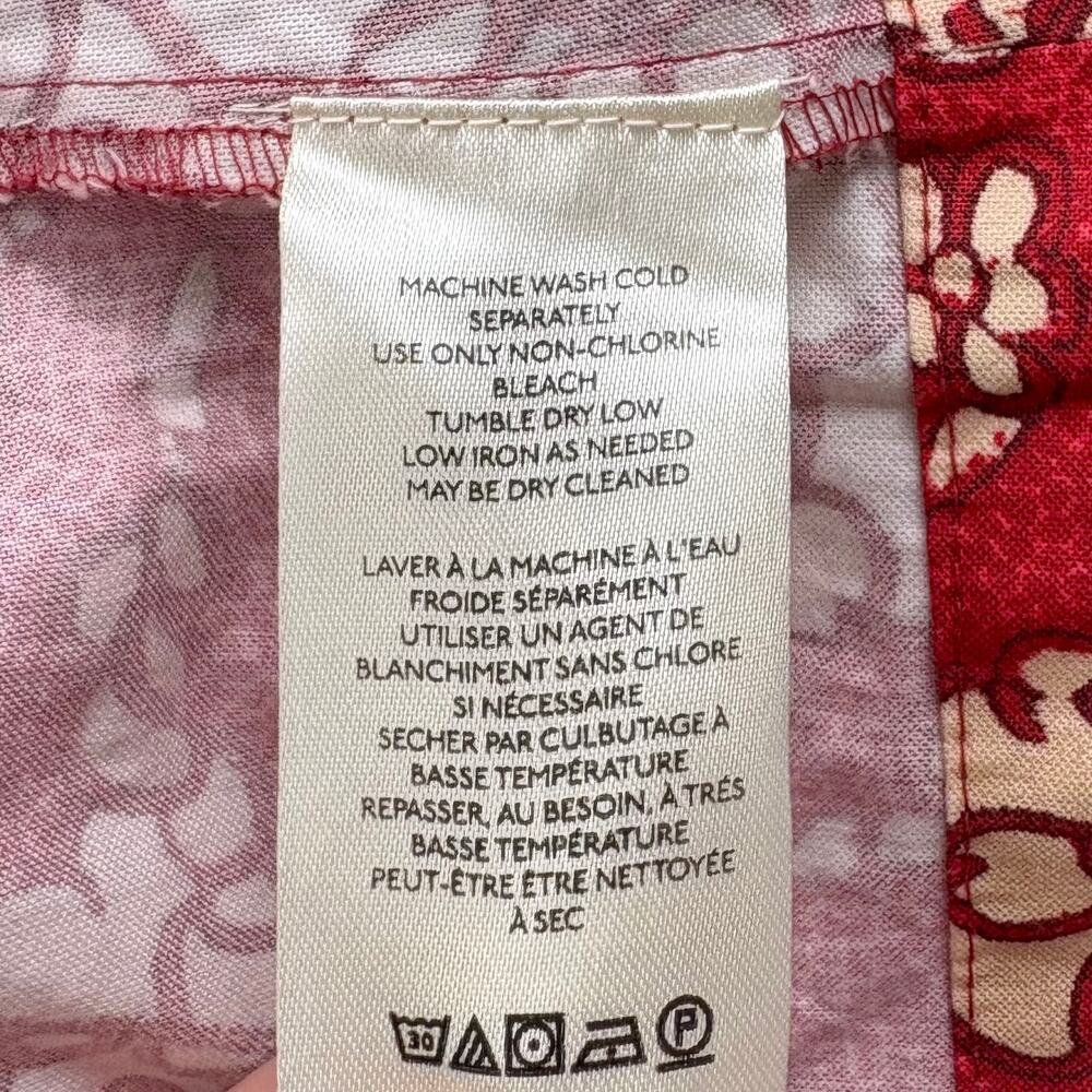 Free People Laters Baby Floral Midi Dress in Red Size XS - Picture 12 of 16